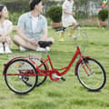 Miniatyrbild 2 av 4: Bergtrehjulig cykel, 6-växlad, bakkorg