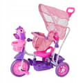 Miniatyrbillede 1 af 9: TRECYKEL MED BLØDE HJUL I 3 FARVER