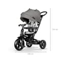 Miniatyrbild 3 av 4: Trehjulig cykel Ny Prime Gris
