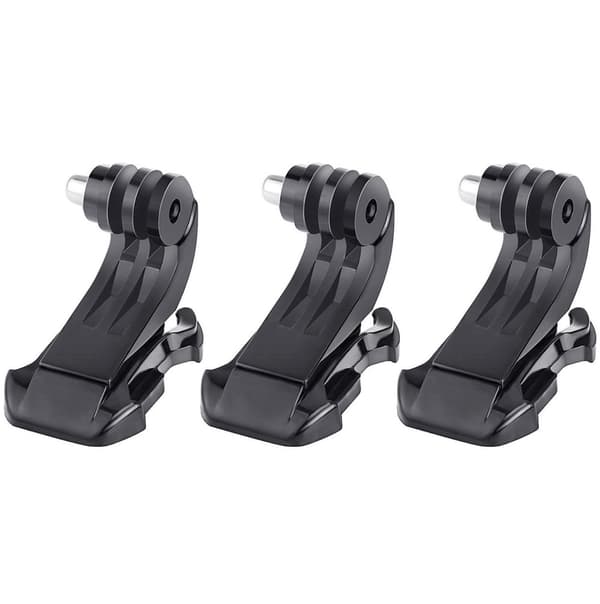 3-Pack J-Hook Fäste / Snabbfäste för GoPro - Alla modeller