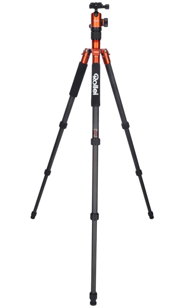 Rollei Stativ C5i / 20827/ Zátěž 8kg/ Vytažený 159 cm/ Hliník/ Oranžový