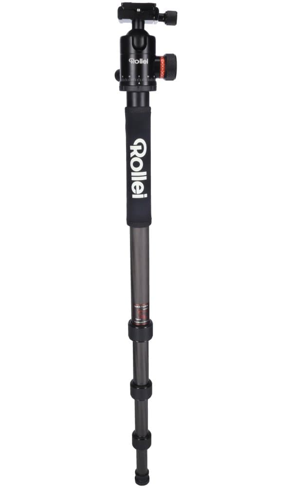 Rollei Stativ C6i Karbon/ Zátěž 12kg/ Vytažený 171,5 cm/ Karbon/ Černý