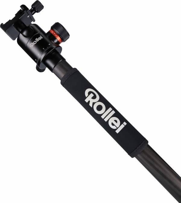 Rollei Stativ C6i Karbon/ Zátěž 12kg/ Vytažený 171,5 cm/ Karbon/ Černý