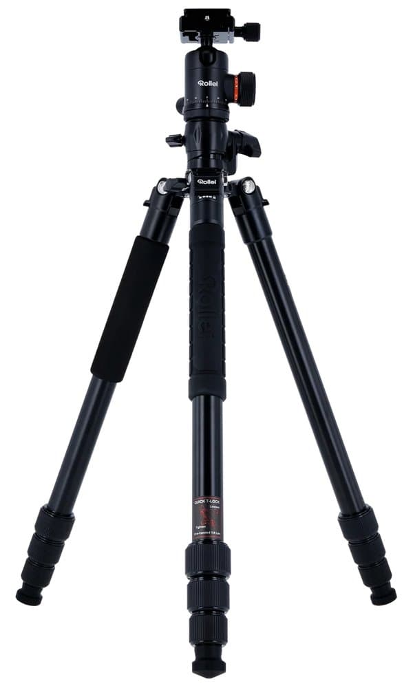 Rollei Stativ C5i Makro Pro / 22959/ Zátěž 8kg/ Vytažený 159 cm/ Hliník/ Černý