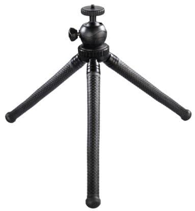 Hama FlexPro Stativ - Velegnet til Smartphone - GoPro - Fotokameraer - 27 cm - Sort