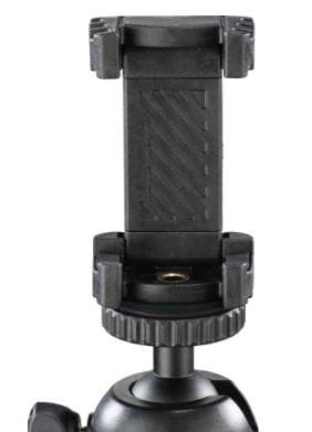 Hama FlexPro Stativ - Velegnet til Smartphone - GoPro - Fotokameraer - 27 cm - Sort