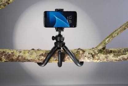 Hama FlexPro Stativ - Velegnet til Smartphone - GoPro - Fotokameraer - 27 cm - Sort