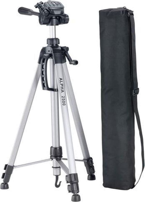 Cullmann Alpha 2500 Stativstativ inkl stativväska och huvud