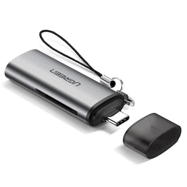 UGREEN USB-C / USB C / USB Type C - SD-kortinlukija 5 Gbps supernopea tiedonsiirto