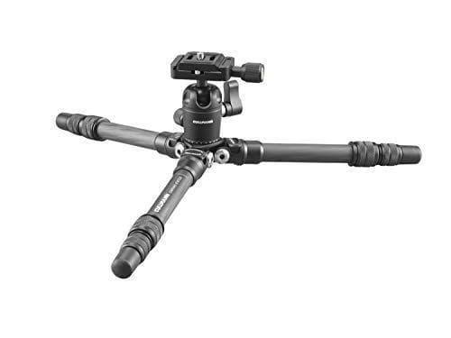 Cullmann CARVAO 816TCS resestativ i kolfiber (max. 70,5 cm förlängningshöjd, förpackningsstorlek 27 cm, lastkapacitet 4 kg, vikt 445 g)