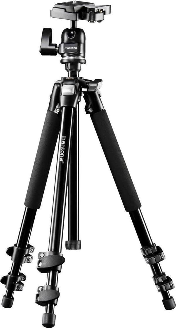 Mantona Scout MAX Digital/Filmkamera Svart stativ