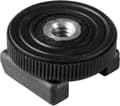 Miniatyrbillede 2 af 7: Cullmann CB 2.7 headset med 1/4 tomme gevind og standard hot shoe