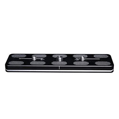 Mantona 21465 snabbkopplingsplatta Arca Swiss, 140 mm svart