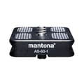 Miniatyrbild 2 av 4: Mantona Arca Swiss Quick Release Plate 50mm Svart