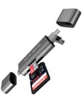 Miniatyrbild 1 av 10: ICY BOX IB-CR200-C minneskortläsare USB 2.0 Antracit