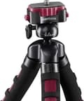 Miniatyrbillede 2 af 5: Mantona Flex Special stativ 1/4 tommer Arbejdshøjde: 10 - 27 cm Rød Til smartphones og GoPro