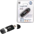 Miniatyrbild 1 av 3: LogiLink Cardreader USB 2.0 Stick extern för SD/MMC USB 2.0 Svart minneskortläsare