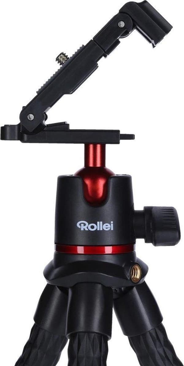 Rollei Monkey Pod 2 stativ Smartphone / digitalkamera 3 ben / ben Svart
