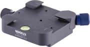 Novoflex Q=MOUNT XD -liitin ristikiinnikkeellä. kaksipuolinen