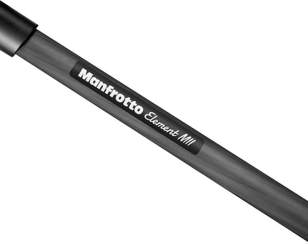 Manfrotto tripod Element MII Mobile Bluetooth Carbon MKELMII4CMB-BH, black