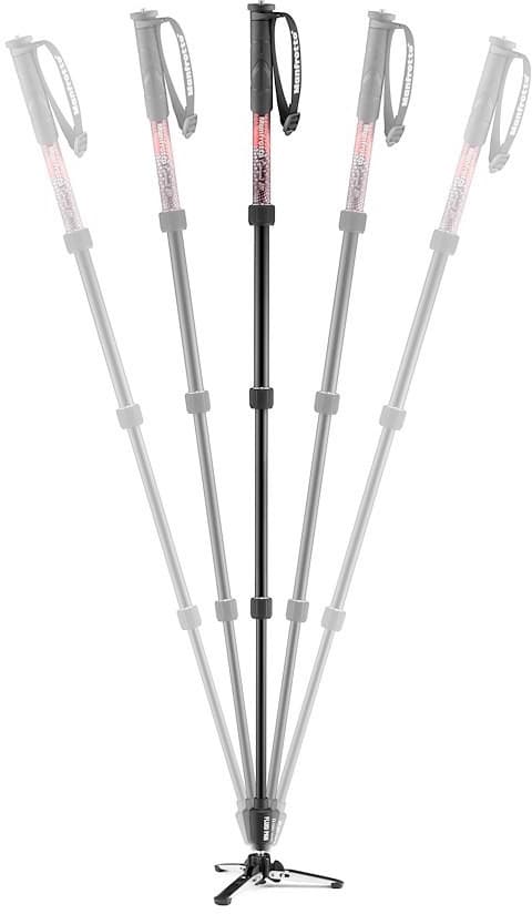 Manfrotto monopod Element MII Video MVMELMIIA4, red