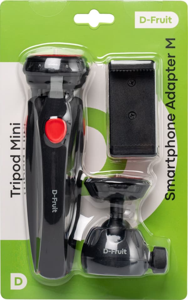 D-Fruit tripod Mini + phone adapter M