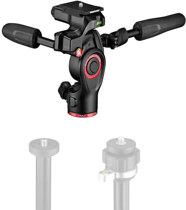 Manfrotto video head MH01HY-3W Befree 3-Way Live