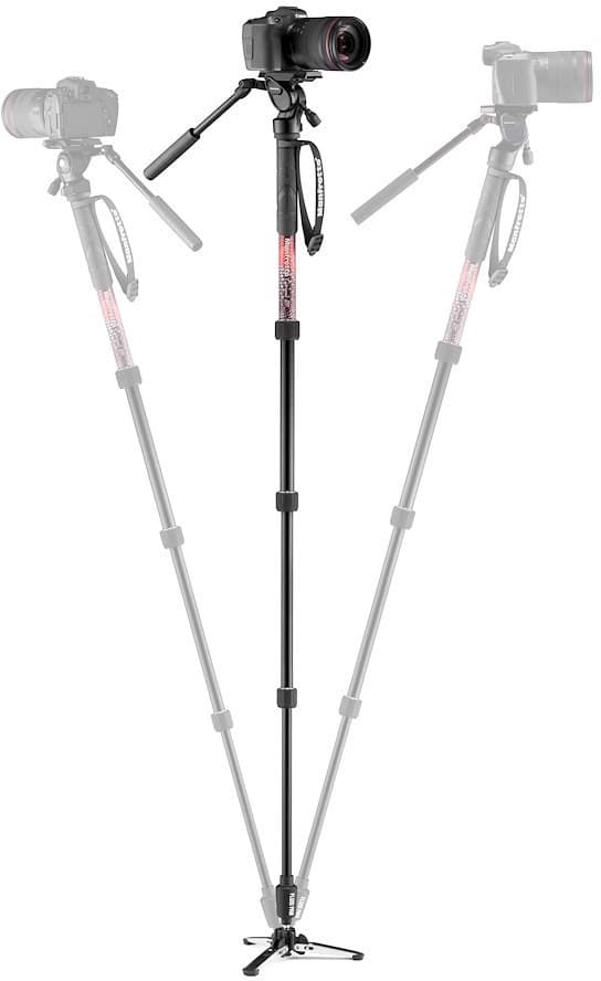 Manfrotto monopod Element MII Video MVMELMIIA4LIVE, red