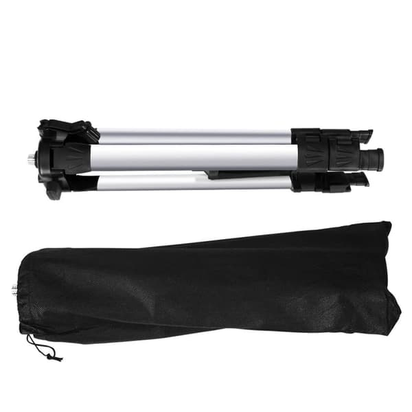 Aluminiumsstativ til laserniveau – 4-niveaus højdejustering – Maks. 1,5 m – Letvægt (0,8 kg) – Universelt design