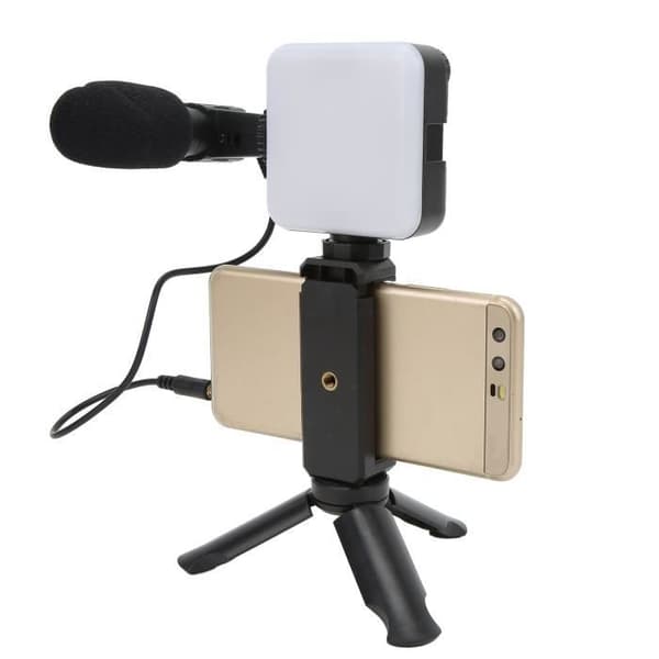 Video Vlogg Shooting Kit med Light Mic från VINGVO