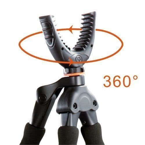 Vanguard Europe Quest T62U unisex vuxen 3-i-1 stativ Pirsch Rod, svart