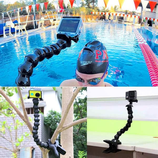 Flexibelt svanhalsfäste GoPro HERO