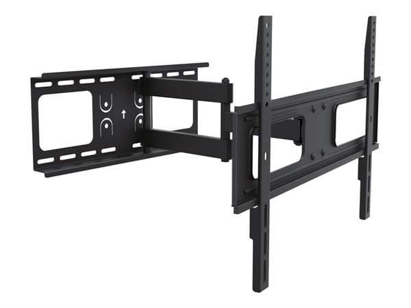 DELTACO wall mount for tv/screen, 32"-75", max 50kg, 3 leads, black
