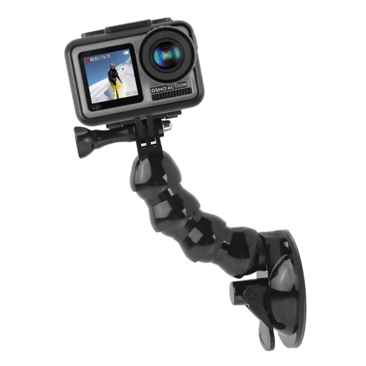 Fleksibel Holder med Sugekop DJI Osmo Action, GoPro