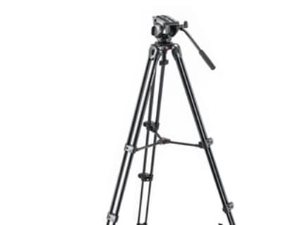 Manfrotto MVK500AM - Tripod - med Manfrotto MVH500A