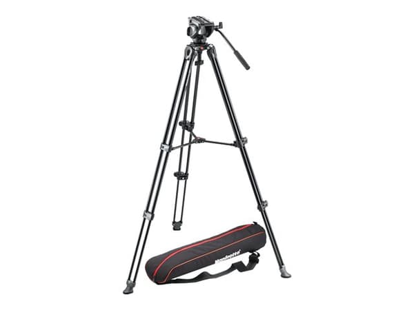 Manfrotto MVK500AM - Tripod - med Manfrotto MVH500A