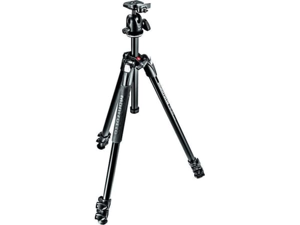 Manfrotto 290 Xtra, 3 jalkoja, Musta, 170 cm, 2,2 kg