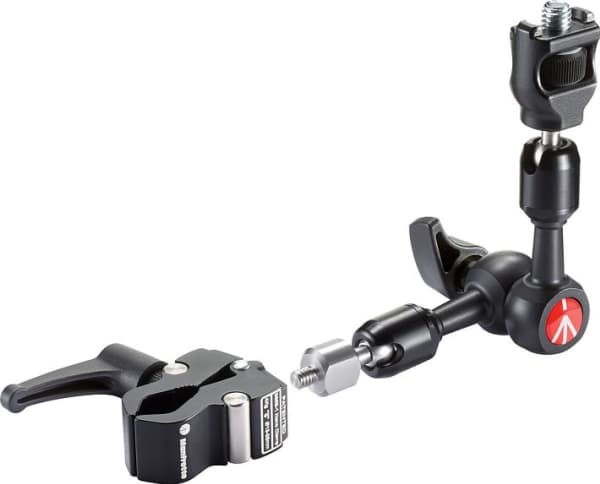 Manfrotto 244MICROKIT - Förlängningsarm - max belastning: 3 kg - svart