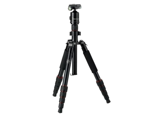 Rollei Compact Traveler No.1, 3 jalkoja, Musta, 134 cm, 1,17 kg