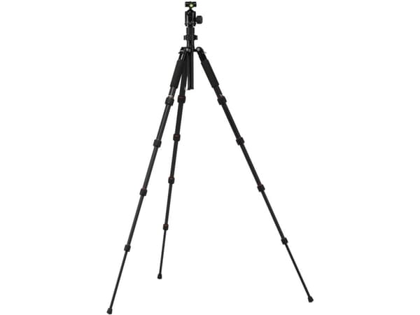Rollei Compact Traveler No.1, 3 jalkoja, Musta, 134 cm, 1,17 kg