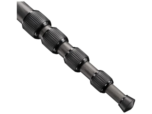 Mantona Pro ONE 165C, 165 cm, hiilikuitu, musta