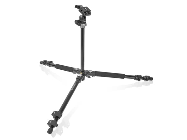 Mantona Pro Makro II, 3 jalkoja, Musta, 151 cm