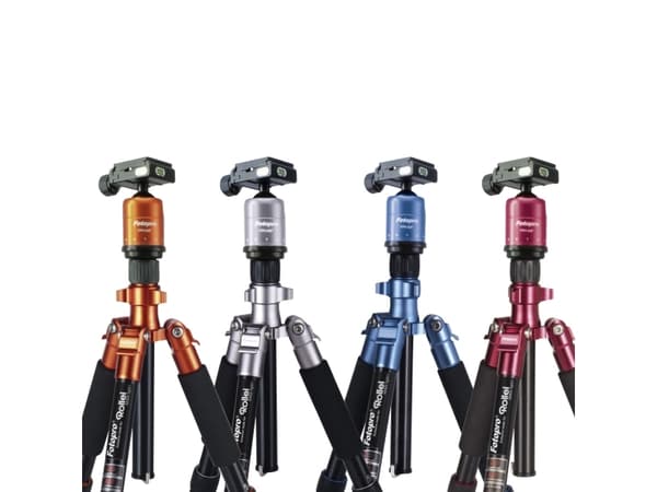Rollei Compact Traveler No. 1, 3 jalkoja, Musta, 140 cm, 1,2 kg