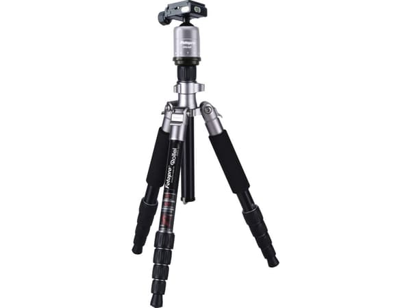Rollei Compact Traveler No. 1, 3 jalkoja, Musta, 140 cm, 1,2 kg