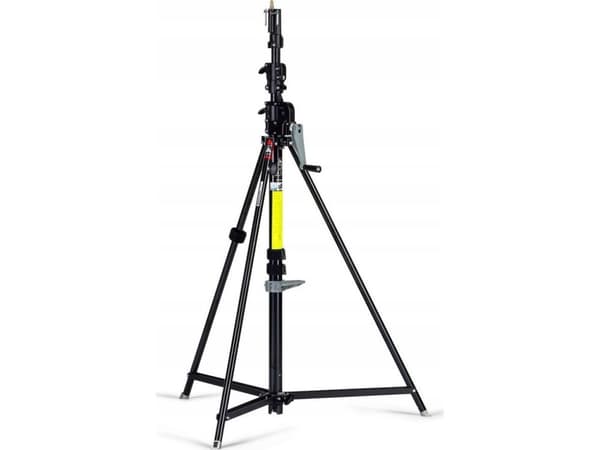 Manfrotto 087NWB, 3 jalkoja, Musta, 3,7 m, 21,4 kg