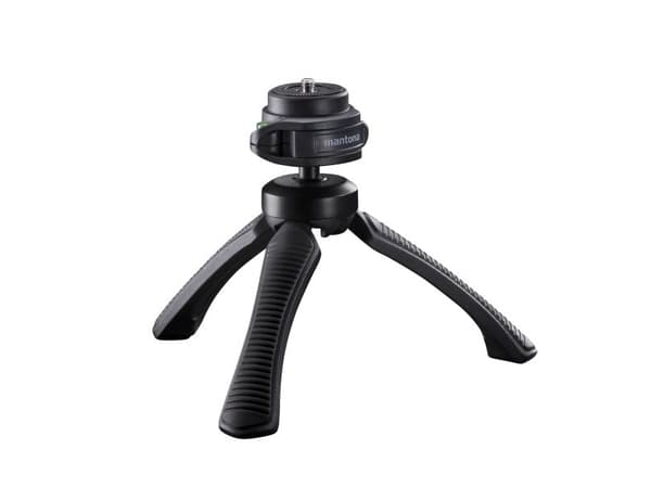 Mantona 21404, 3 ben, Sort, 17 cm, 176 g