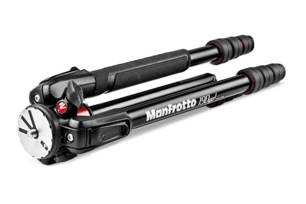 Manfrotto MT190GOA4, 3 jalkoja, Musta, Punainen, 152 cm, 1,66 kg