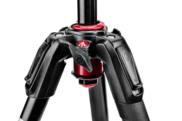 Manfrotto MT190GOA4, 3 jalkoja, Musta, Punainen, 152 cm, 1,66 kg