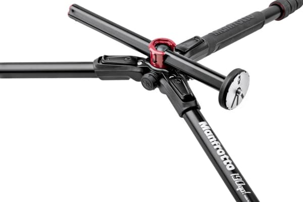 Manfrotto MT190GOA4, 3 jalkoja, Musta, Punainen, 152 cm, 1,66 kg