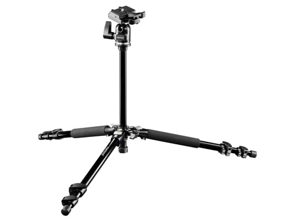 Mantona Scout MAX, 3 ben, Sort, 157 cm, 1,93 kg